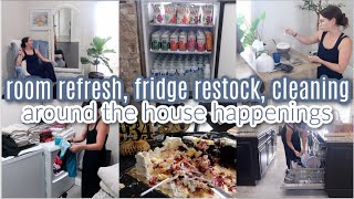 Productive Around The House Happenings! Room Refresh, Fridge Restock lol, Cleaning, Weekly Reset +