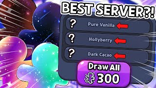 WHICH SERVER HAS THE BETTER LUCK (PT.4) | COOKIE RUN KINGDOM GACHA OPENING