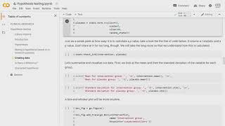 Hypothesis testing tutorial using Python in Google Colab