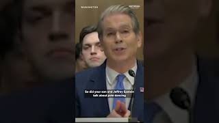 Bessent GOES OFF on Sen. Wyden in shocking Epstein clash