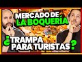 El MERCADO de la BOQUERÍA Barcelona | Probando Comida CALLEJERA para Turistas