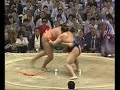 takahanada vs. akebono nagoya 1991 貴花田 対 曙