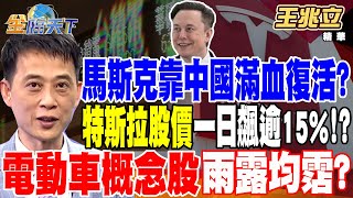 馬斯克靠中國滿血復活？特斯拉股價一日飆逾15%！？特斯拉重新來電？ 電動車概念股雨露均霑？ #王兆立 @tvbsmoney 20240430【精華】