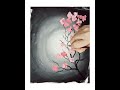 cherry blossom blooming in moon light cherry blossom music paradisemusician @iksonmusic