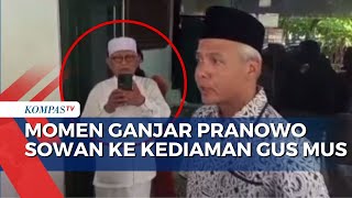 Sebut Tak Bahas Politik, ini yang Dibahas Ganjar saat Temui Gus Mus