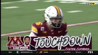 Max Brosmer Connects With Elijah Spencer For The TD vs. Maryland | Minnesota Football | 10/26/2024