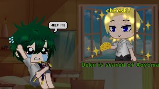 ' 🍟I want waffle fries💀//Deku is scared of Aoyama😞 '