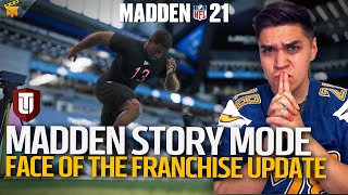 Madden 21 Story Mode Update - Face of the Franchise: Rise to Fame | Madden 21