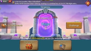 Lords mobile Vergeway chapter 11 stage 5