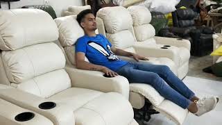 Best Home Theater Seating Recliner sofa Manufacturer in India/ Customised Home Theater seat/ Cinema