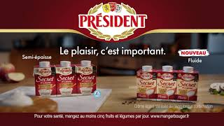 Secret de Crème Président - Tag innovation Fluide