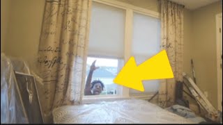 ISHOWSPEED FALLS OUT OF HIS WINDOW 😱😢