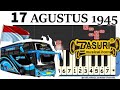 Basuri 17 Agustus not pianika