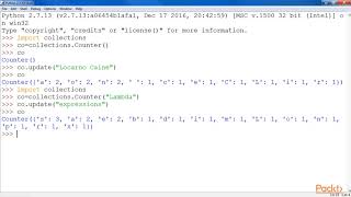 Learning Python : Counter | packtpub.com