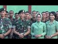 Tradisi Masuk Satuan Yonif Raider 514/SY Kostrad