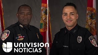 En menos de 24 horas, seis policías fueron baleados en dos incidentes separados en Florida