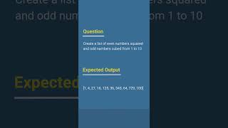 Python Interview Questions List Comprehension Video 8 #tjpython #python #tutorjoes