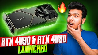 Nvidia RTX 4000 Series Launched | RTX 4090 & RTX 4080 12GB, 16GB Specs and Price in India !