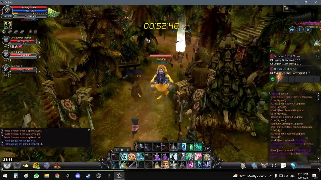 Cabal Online Gsp Fs B40 Youtube