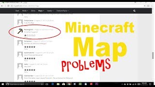 Minecraft Maps : Common Problems