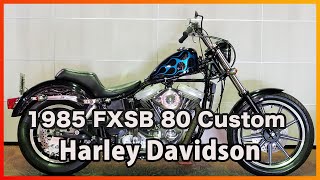 ID2333 Harley Davidson 1985 FXSB Custom