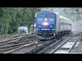 mta mnr ge m 2 kawasaki m 8 budd m 3a u0026 ge p32ac dm genesis ii dual mode at woodlawn 8 9