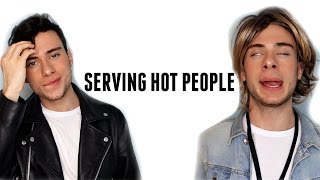 SERVING HOT PEOPLE...