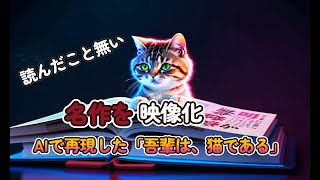 【AI動画】「吾輩は、猫である」読んだことがないのに映像化！？AIで再現したシーリーズ