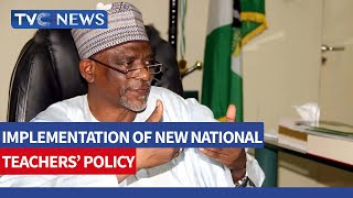 (WATCH) Nigeria Begins Implementation Of New National Teachers' Policy