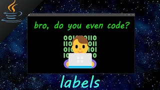 Java labels 👨💻