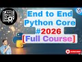 Python Full Course [2026] | Complete Python Tutorial for Beginners to Advanced