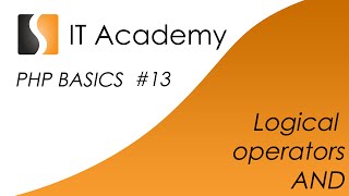 PHP13 - easy PHP tutorial & lesson - logical operators "or" "and" if statement