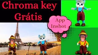 Chroma Key Grátis pelo Celular App Inshot / Como Fazer Chroma Key