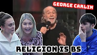 BRITISH FAMILY REACTS! George Carlin | Religion Is Bullsh*t