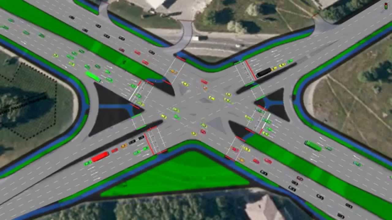 Four Way Intersection