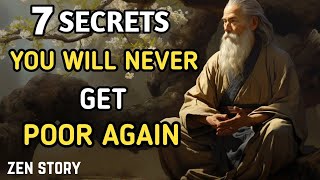 7 Secrets You Will Never Get Poor Again Mind Blowing Zen Master Story