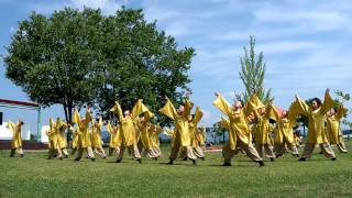 2014 浅舞公園あやめまつり　横手舞組　オリジナル曲