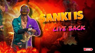 FREE FIRE LIVE ❤️‍🔥 || SANKI LIVE 🫶🏻#freefirelive#shortslive#shortsfeed #tondegamer