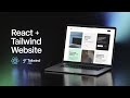 Build Responsive Website with React JS + Tailwind CSS 2025 🌐 | Beginner to Pro Full Tutorial