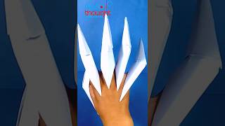 paper nails | paper claws #diy #viral #origami #papercraft #craftideas #toy #trending #monsternils