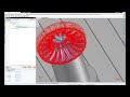 topsolid cam fresatura in 5 assi di turbine girante