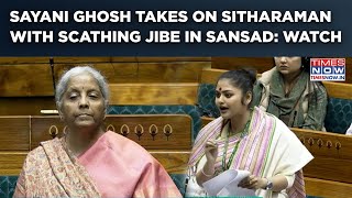 Centre Vs Bengal In Sansad? Watch Why TMC's Sayani Ghosh Took On Nirmala Sitharaman In Fiery Speech