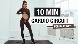 10 MIN CARDIO WORKOUT - burn calories at home