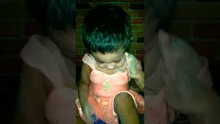 Cute Baby Kratika Makeup 🥰🤡 #shorts #karwachauth #makeup #viral