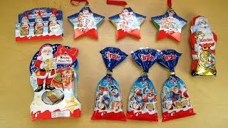 Kinder Chocolate Christmas Stuff