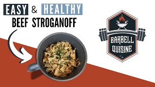 Healthy Stroganoff Recipe | Easy Beef Stroganoff for Flavor-Packed Meal Prep