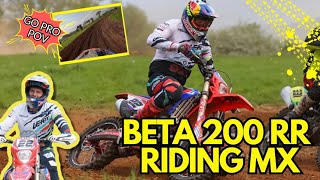 JONNY WALKER - TOOK THE BETA 200RR TO THE MX TRACK