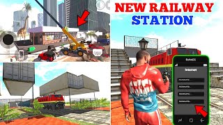 New Railway Station आ गया in Indian Bike Driving 3D New Update 😱🔥|| Market Update | Harsh in Game