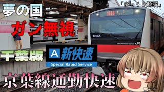 【ゆっくり解説】千葉版新快速 京葉線通勤快速 〜夢の国をガン無視!?〜 #ゆっくり解説 #鉄道 #京葉線 #通勤快速