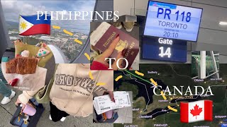 Travel with me from Philippines🇵🇭 to Canada 🇨🇦 to study (Travelling with my parents)